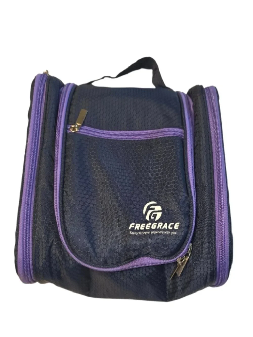 Freegrace Hanging Toiletry Bag Extra Large Capacity Premium Travel Organizer